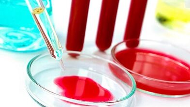 Blood test for pests