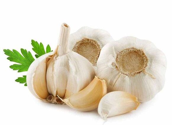 garlic to remove parasites